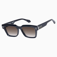 Load image into Gallery viewer, Valley Eyewear Roosevelt - Gloss Black w. Silver Metal/Brown Gradient Lens Hyde Boutique