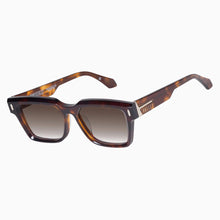 Load image into Gallery viewer, Valley Eyewear Roosevelt - Hennessy Tort w. Gold Metal/Brown Gradient Lens Hyde Boutique