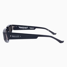 Load image into Gallery viewer, Valley Eyewear Nightfall - Gloss Black w. Gloss Gun Metal/Black Lens | PRE ORDER ARRIVING END OF APRIL Hyde Boutique