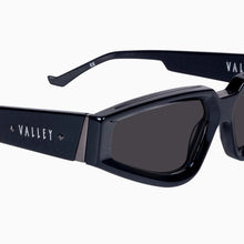 Load image into Gallery viewer, Valley Eyewear Nightfall - Gloss Black w. Gloss Gun Metal/Black Lens | PRE ORDER ARRIVING END OF APRIL Hyde Boutique