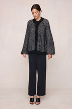 Load image into Gallery viewer, Marle Jasper Cardigan - Black/Greige