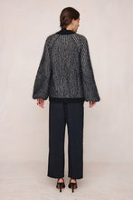 Load image into Gallery viewer, Marle Jasper Cardigan - Black/Greige