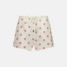 Load image into Gallery viewer, Caitlin Crisp Juno Short - Pink Spot Linen Hyde Boutique