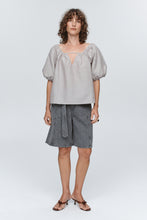 Load image into Gallery viewer, Marle Kendra Top - Chocolate Stripe Hyde Boutique
