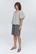 Load image into Gallery viewer, Marle Kendra Top - Chocolate Stripe Hyde Boutique