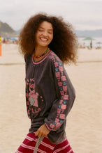 Load image into Gallery viewer, Kinga Csilla Good Luck Roses Tee - Multi Hyde Boutique