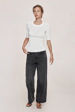 Load image into Gallery viewer, Marle Layla Tee - Ivory Apparel > Women > Clothing > Knitwear > Knit Tops > Short Sleeve Knit Tops > Marle Hyde Boutique