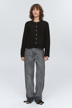 Load image into Gallery viewer, Marle Lotus Evening Jacket - Black Hyde Boutique