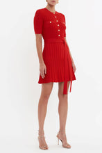 Load image into Gallery viewer, Rebecca Vallance Lucy Knit Mini Dress - Red | PRE ORDER End Nov Hyde Boutique