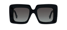Load image into Gallery viewer, LOEWE Anagram LW40176U Sunglasses - Shiny Black/Gradient Smoke Eyewear Loewe