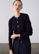 Load image into Gallery viewer, Laing Sylvia Merino Cardigan - Navy Apparel > Women > Clothing > Knitwear > Cardigans > Laing Hyde Boutique