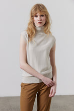 Load image into Gallery viewer, Laing Sleeveless Polo - Putty  Hyde Boutique   
