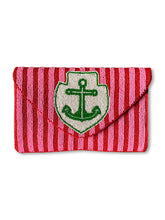 Load image into Gallery viewer, Dark Hampton Love Anchor Beaded Bag Hyde Boutique
