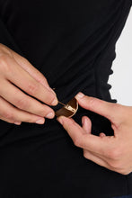 Load image into Gallery viewer, Stories Be Told Magnetic Black Crossover Front Top - Black