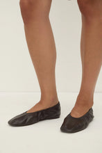 Load image into Gallery viewer, Assembly Label Marion Leather Ballet Flat - Ganache Hyde Boutique