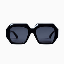 Load image into Gallery viewer, Valley Eyewear Monolith - Black Gloss with Silver Metal Trim  Hyde Boutique   
