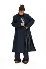 Load image into Gallery viewer, NOM*d Promenade Coat - Dark Navy Hyde Boutique