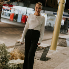 Load image into Gallery viewer, Moke Nicki Women's Sweater - Pearl Apparel > Women > Clothing > Knitwear > Jumpers > Crew Neck Jumpers > Moke Hyde Boutique