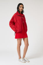 Load image into Gallery viewer, ONTE Adela Windbreaker - Red Hyde Boutique
