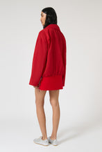 Load image into Gallery viewer, ONTE Adela Windbreaker - Red Hyde Boutique