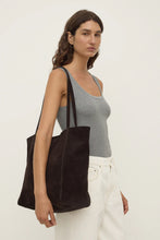 Load image into Gallery viewer, Assembly Label Paige Suede Tote Bag - Ganache Hyde Boutique
