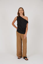 Load image into Gallery viewer, Marlow Palma Asymmetric Top - Black