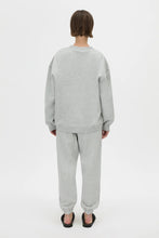 Load image into Gallery viewer, Camilla and Marc Tia Flocking Logo Crew - Grey Marle