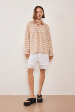 Load image into Gallery viewer, Commonplace Common Polo - Muted Sunset Stripe Hyde Boutique