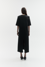 Load image into Gallery viewer, Rebe Cotton T-Shirt Dress - Black | Coming Soon Hyde Boutique