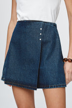 Load image into Gallery viewer, Marle Rivet Skirt - Classic Blue Hyde Boutique