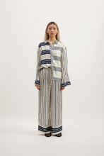 Load image into Gallery viewer, Remain Brynn Pant - Ivory with Navy Stripe Hyde Boutique