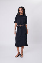 Load image into Gallery viewer, Marlow Reverb Dress - Black Hyde Boutique