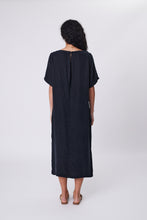 Load image into Gallery viewer, Marlow Reverb Dress - Black Hyde Boutique