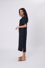 Load image into Gallery viewer, Marlow Reverb Dress - Black Hyde Boutique