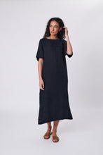 Load image into Gallery viewer, Marlow Reverb Dress - Black Hyde Boutique
