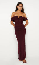 Load image into Gallery viewer, Bec + Bridge Poppy Gathered Maxi Dress - Plum Hyde Boutique