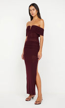Load image into Gallery viewer, Bec + Bridge Poppy Gathered Maxi Dress - Plum Hyde Boutique