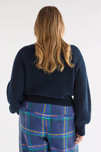 Load image into Gallery viewer, Elk Saari Cardigan - Bright Navy Hyde Boutique