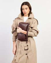 Load image into Gallery viewer, Saben Claudia Shoulder Bag - Espresso Croc Bag Saben