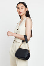 Load image into Gallery viewer, SABEN Odile Crossbody - Black + Suede  Hyde Boutique   
