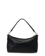 Load image into Gallery viewer, Saben Claudia Shoulder Bag - Black Croc Bag Saben