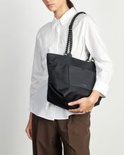 Load image into Gallery viewer, SABEN Paris Tote - Black Recycled Nylon Hyde Boutique