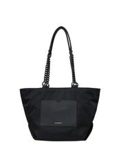 Load image into Gallery viewer, SABEN Paris Tote - Black Recycled Nylon Hyde Boutique