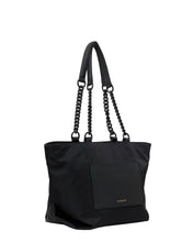 Load image into Gallery viewer, SABEN Paris Tote - Black Recycled Nylon Hyde Boutique