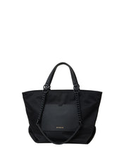 Load image into Gallery viewer, SABEN Paris Tote - Black Recycled Nylon Hyde Boutique