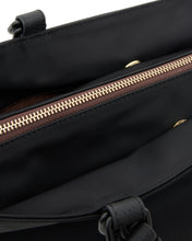 Load image into Gallery viewer, SABEN Paris Tote - Black Recycled Nylon Hyde Boutique