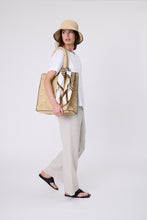 Load image into Gallery viewer, Marlow Sable Linen Top - White Hyde Boutique