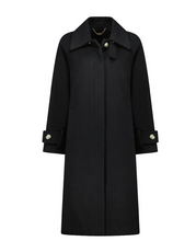 Load image into Gallery viewer, Moke Maddie Wool Coat - Black coat Moke