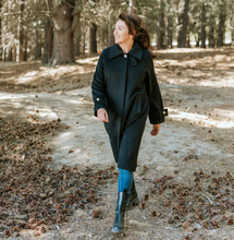 Load image into Gallery viewer, Moke Maddie Wool Coat - Black coat Moke