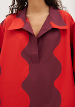 Load image into Gallery viewer, Gary Bigeni - Dantas Tunic Shirt Dress Sonic Print Hyde Boutique